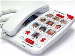 Alzheimer s/memory Picture Phone This memory picture phone has 10 frames