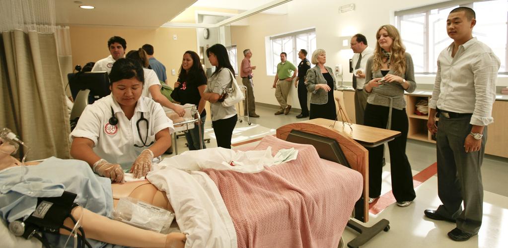 campus community visit with the Nursing Program s faculty on Sept. 18. News.