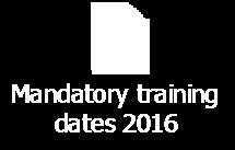 Appendix D Statutory 3 Day Training Programme for
