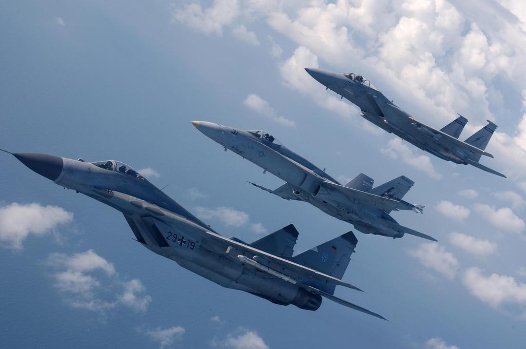 The skies over Key West, Fla., fill with Eagles, Hornets, Tigers, and Fulcrums for a joint exercise.