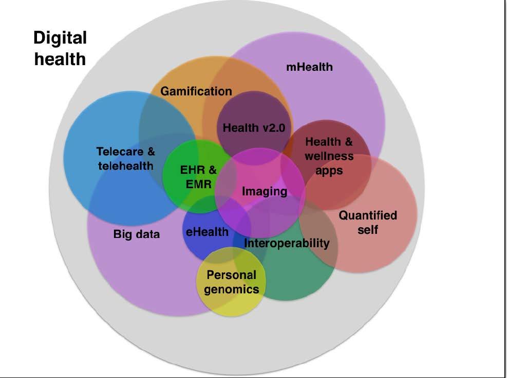 When we just say HEALTH in various forms? Report on Digital Health in Oxford and the wider Thames Valley region.