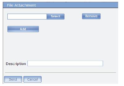 Clinical information, for example, can be entered into the notes field or can be uploaded with the Attachment feature.