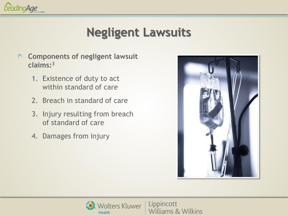 John C. West explains the four elements that are required to prove medical negligence.