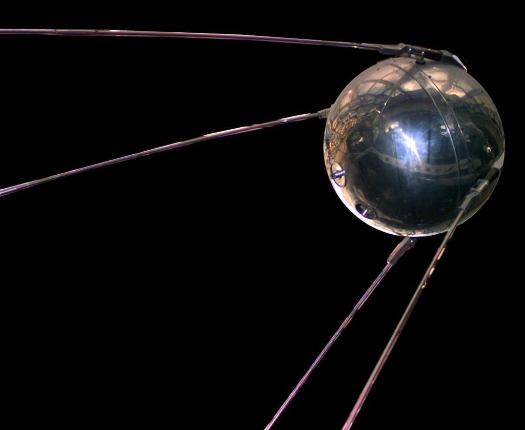 Sputnik I A replica of Sputnik I First man-made satellite Launched by the USSR in 1957