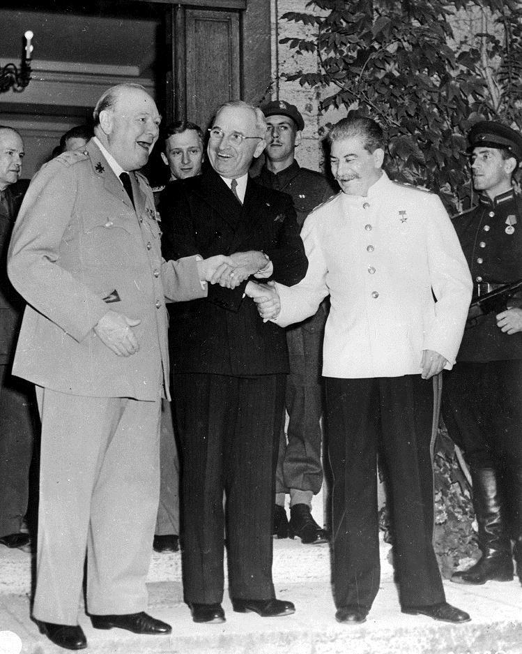 The Potsdam Conference Truman, Stalin, and Churchill (later Attlee) Restated agreement to partition Germany Agreed to