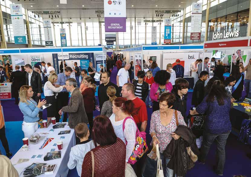 0VER 98,000 VISITORS If you are searching for new talent to strengthen your workforce then you need to be at this September s MK JobShow.
