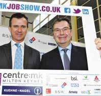 ) In addition to the natural footfall at the centre:mk, the event will be promoted through our own MK Job Show magazine and MK Jobs