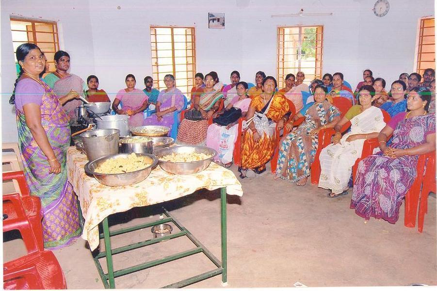 In vernacular language booklets have been printed and distributed to the Noon Meal Employees.