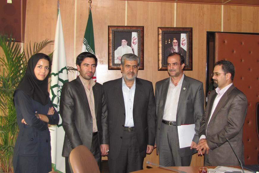 Staff: Number: 4 Professions: Part -Time and Full-time Permanent: 3 Temporary: 1 Organization: Tehran district 21 municipality Specific intersect oral leadership group: Mayor Tehran district 21