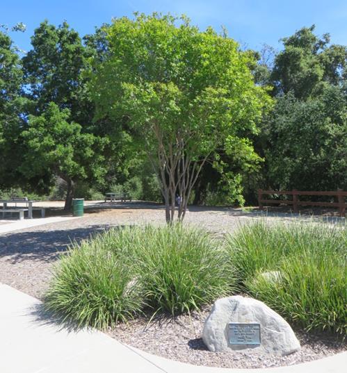 Conejo Creek Park, Thousand Oaks This memorial is also located in