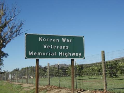 Ventura County Veteran Dedicated Highways Korean War Veterans Memorial Highway, Santa Paula Highway 126 A 54-mile stretch of Highway 126 between Santa Clarita and