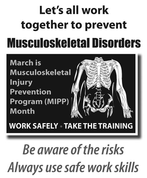 news CENTRE WPSH Each year, the last day of February is reserved for International Repetitive Strain Injury (RSI) Awareness Day, a day dedicated to RSI education and prevention.