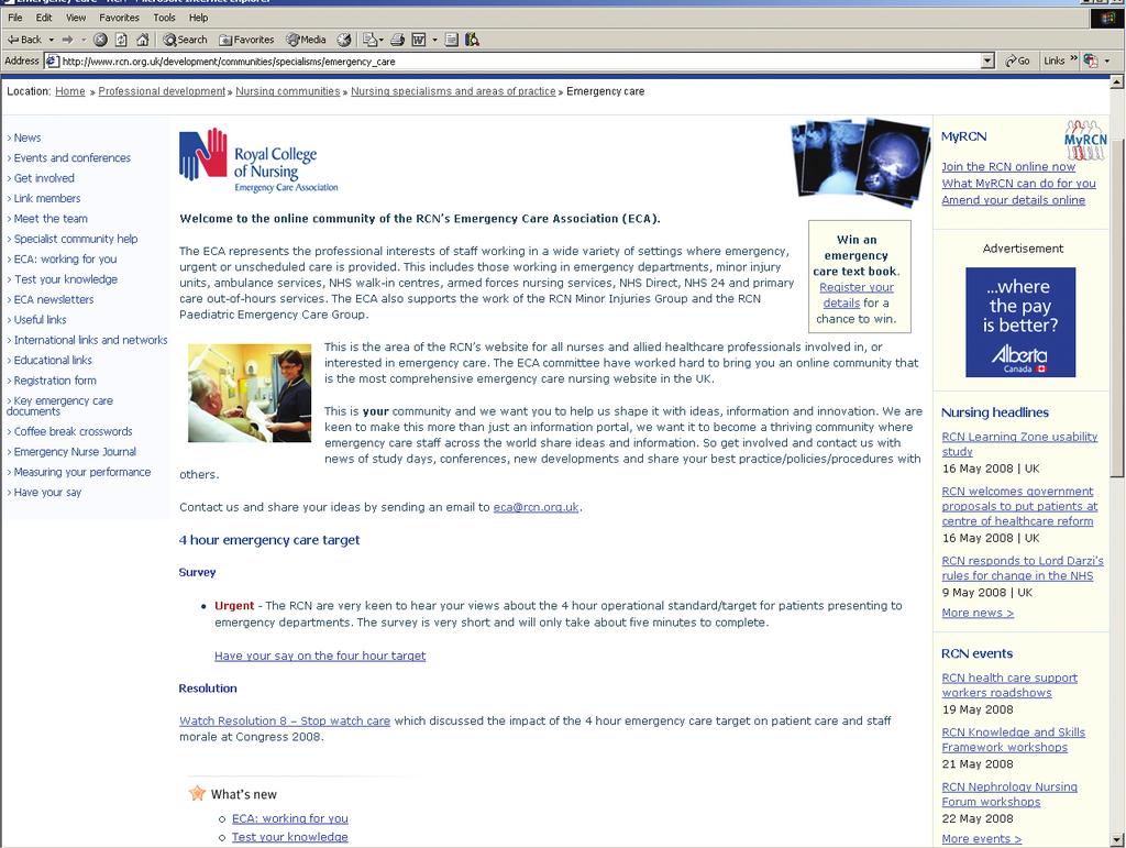 RCN online communities: launch date confirmed We are pleased to announce that, following the success of the pilot period, all RCN forum groups will be offered an online community from the week