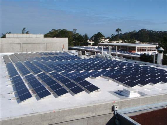 Figure 1. Rooftop PV System at Naval Post-Graduate School, Monterey, California Figure 2.