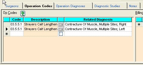 Tips Related Diagnosis MDAnalyze does not allow you to have the same operation code and diagnosis entered more than once.