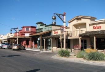 Old Town Scottsdale Old Town Scottsdale is home to an eclectic grouping of shopping and eating establishments that date back to the 1800 s.