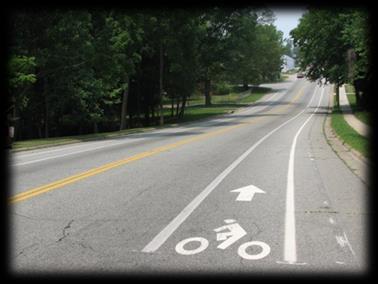 curb ramps o Bike lane