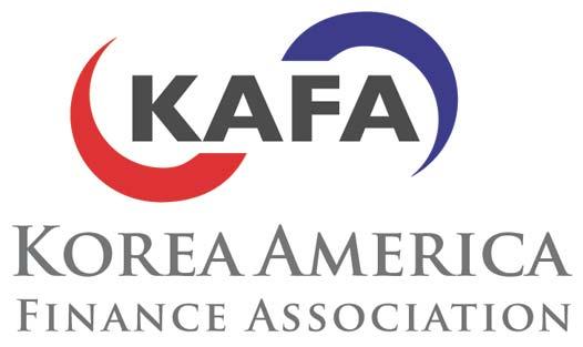Please let Prof. Bae or Prof. Byoun know your thoughts about the logo. 2. KAFA website (www.k-afa.org) will be updated including KAFA news, membership, and members activities.