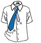 THE WINDSOR TIE KNOT The Windsor Tie Knot is a thick, wide and triangular tie knot that projects confidence.