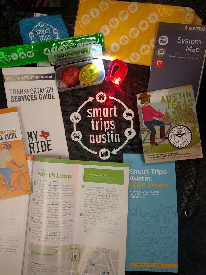 Pilot Program for about two months prior to the launch of Smart Trips: Central Austin.
