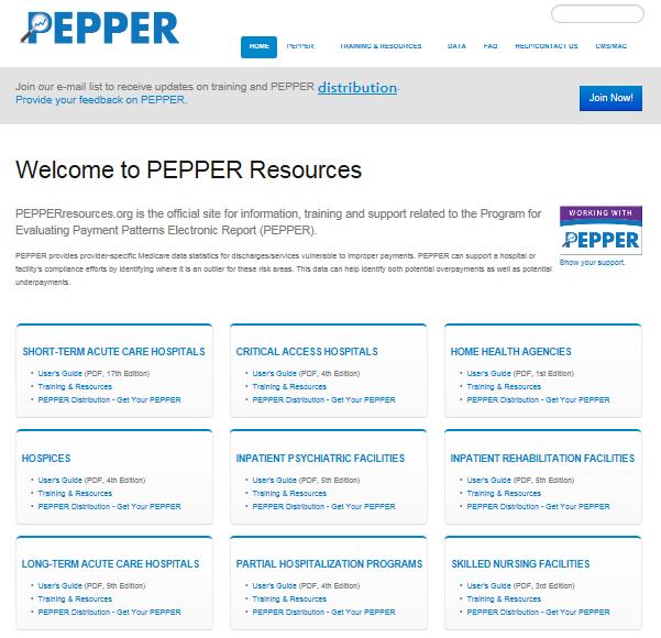 Pepper Resources website