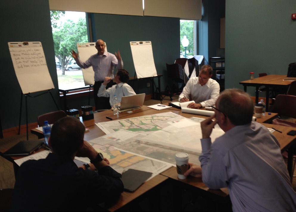 Neighborhood Mixed-Use Focus Area Charrette (June 12, 2014) This charrette centered on developing concepts related to high-quality mixed-use developments both in the Northwest Sector and throughout