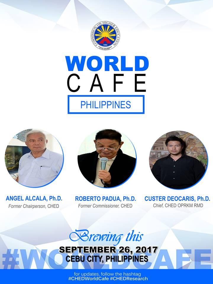 During the ACI meeting in Malaysia, the Philippine Steering Committee will also be presenting the results of the Knowledge Café (or World Café) workshop entitled CHED Journal Strategy Café.