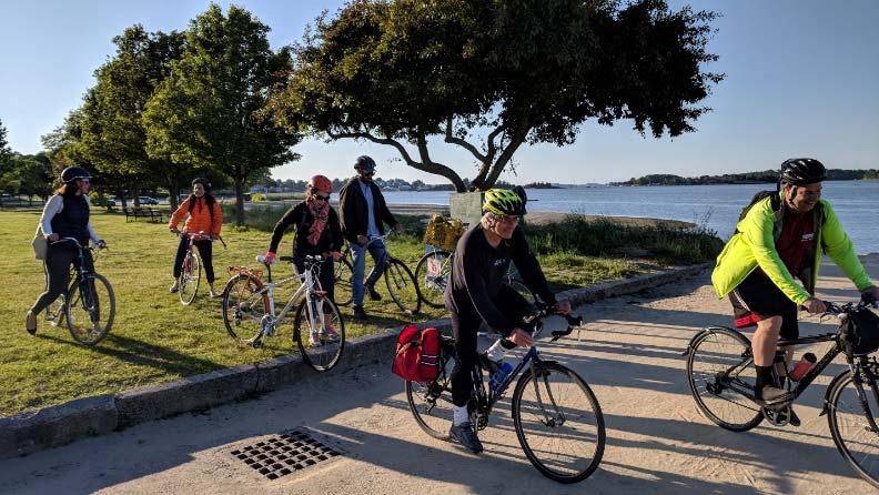 Lower North Shore Charrette The annual LandLine summer ride and walk series brings people out to the various trails throughout the region to educate and connect people, and to advocate for