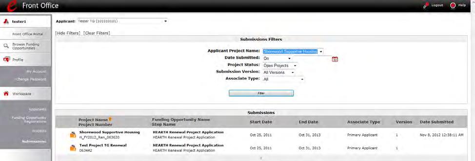 FY2012 Project Application Appeal Process Completing the Project Application Appeal Process forms in e-snaps is identical to completing a New or Renewal Project Application with a few minor