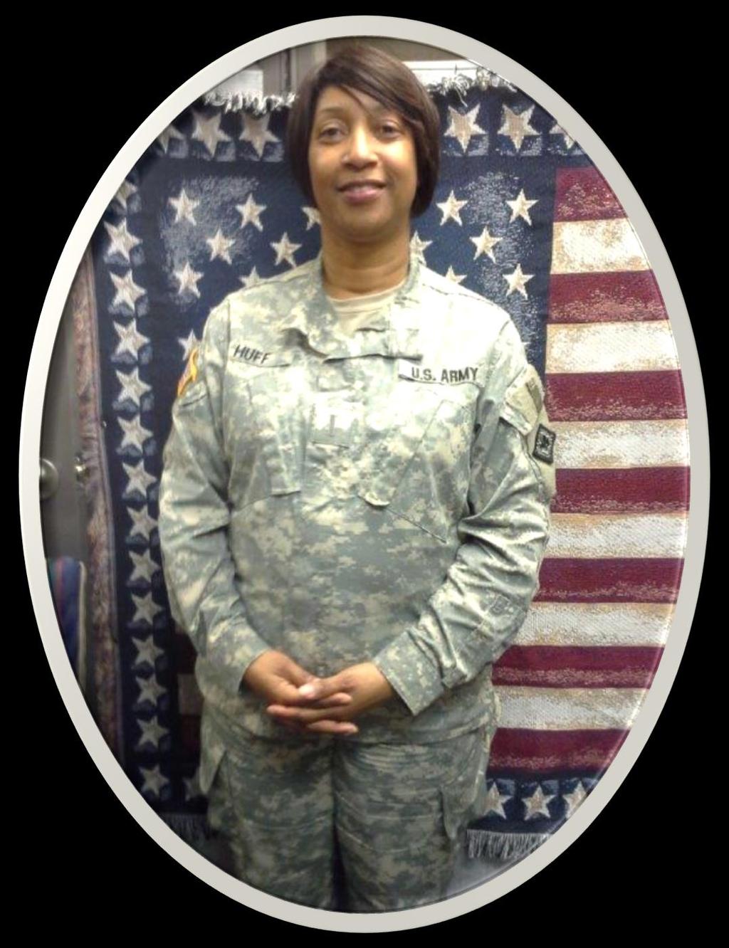 CW5 Pamela Huff Pamela (Marshall) Huff began her military career in 1975 with the Arkansas Army National Guard after graduating high school.