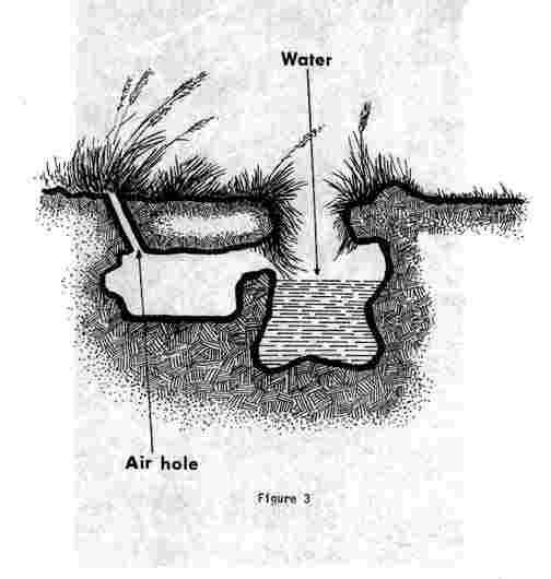 There are several indications that should prove to be helpful in locating these holes. Visual indicators often disclose the general area of the hole but not its precise location.