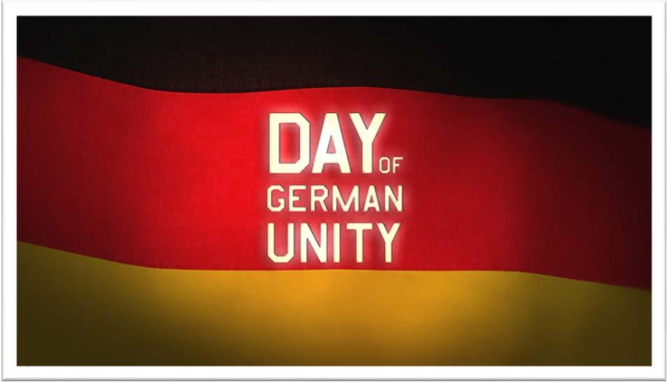 German Unity Day event (Tag der Deutschen Einheit), hosted by the German