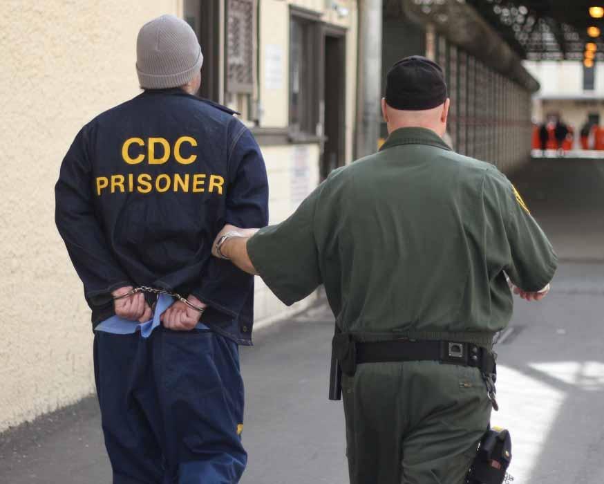 Escorting inmates to care