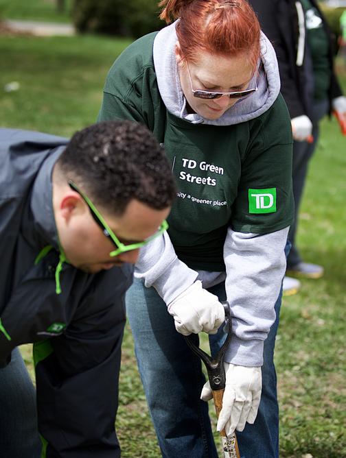 Environmental Stewardship TD Tree Days TD Tree Days is a grassroots tree-planting initiative that we run every year in communities throughout the U.S., Canada and Europe.