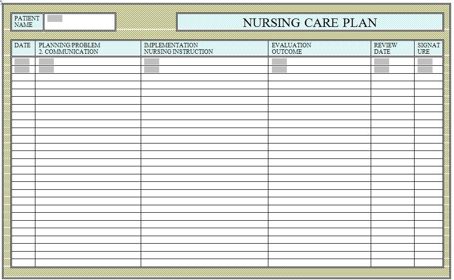 Process Step 4: Plan Care Develop a care plan that
