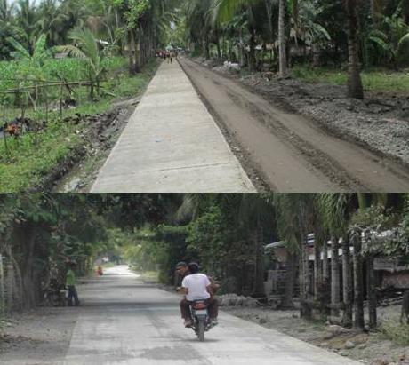 Tamburong-Bunawan farm-to-market road project: Emerging results The Bunawan Agrarian Reform Community and its surrounding communities are already benefitting from the concretized six-kilometer