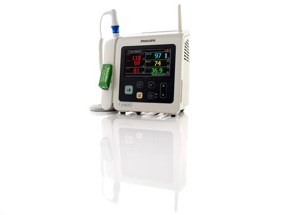 Patient Monitors P IntelliVue MX800 E The IntelliVue MX800 is Philips first patient care solution to incorporate patient monitoring and clinical informatics.