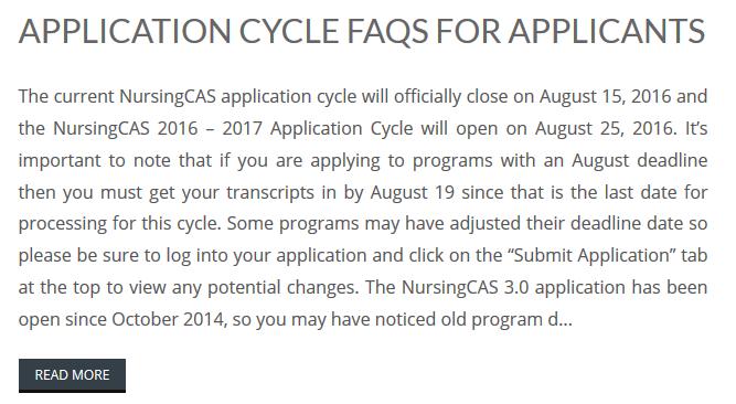 If they are applying to programs between now August 15, 2016 then remind them that the last date for transcript processing is August 19, 2016 so they need to get in their documents in advance of that