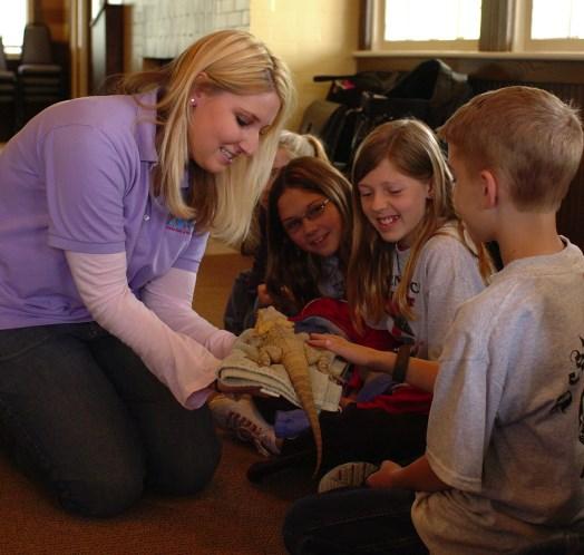 Coordination Lesson Planning Public Speaking and Visitor Engagement Animal Handling and Outreach Opportunities