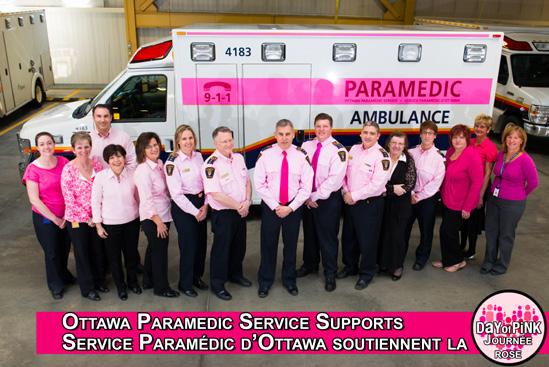 privy to a behind the scenes experience as they learned the day-in-the-life of an Ottawa Paramedic Service employee.