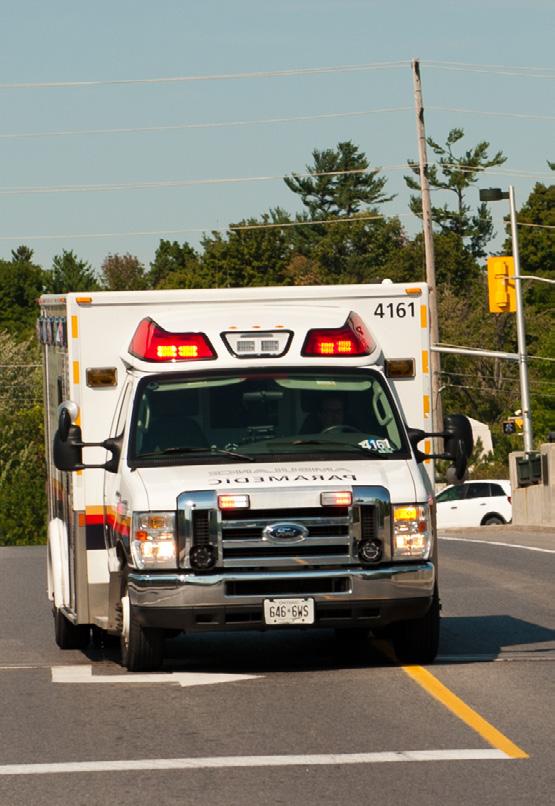 System Performance PARAMEDIC RESPONSE TIME STANDARDS Despite the increase in volumes, the Ottawa Paramedic Service was successful in achieving the provincially-legislated and Council approved