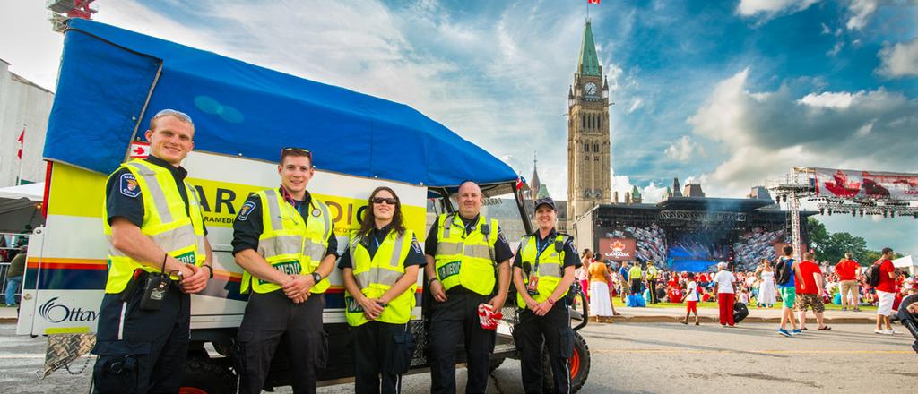 Community Partnerships The Ottawa Paramedic Service partners with many organizations including health care providers, various government bodies, vendors, schools and private businesses to ensure high