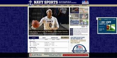 Navy Anchor Mails Navy Athletics send email blasts to over 120,000 subscribers on a