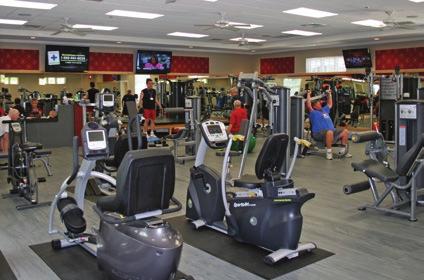 A c t i v e Adults HEALTH & WELLNESS FITNESS ROOM This 2,500-square-foot facility includes state-of-the-art cardio and strength equipment, a private stretching room, lockers, and showers.