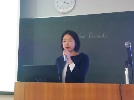 Ms. Nakaji from JICA Dr. James J.