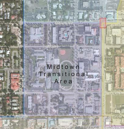 Redevelopment Programs Midtown Transitional Area Support area for destination uses and personal services, offices, hotels, and restaurants Zoning Code amendments