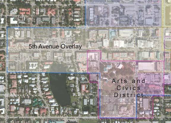 Redevelopment Programs 5 th Avenue Overlay Update existing streetscape with new landscaping, public