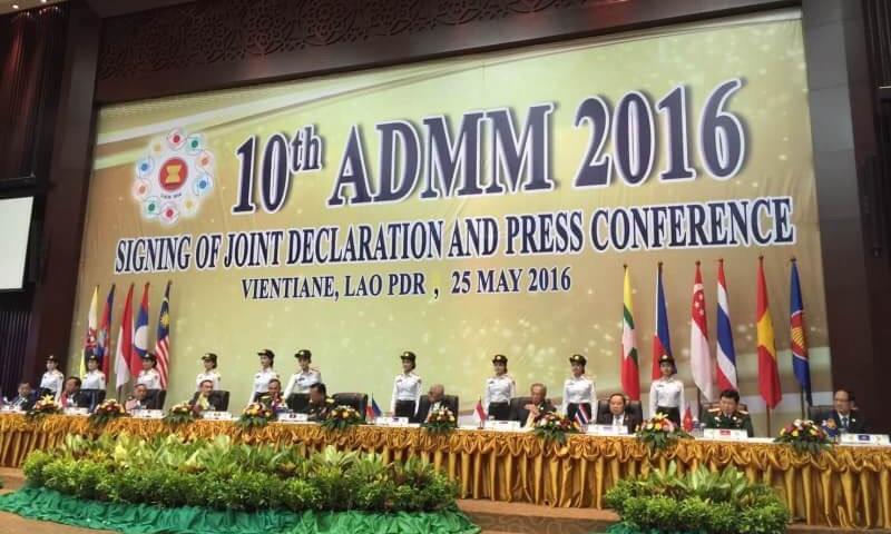 10 th ADMM Adopt the Term of Reference (TOR) of the ASEAN Center of Military