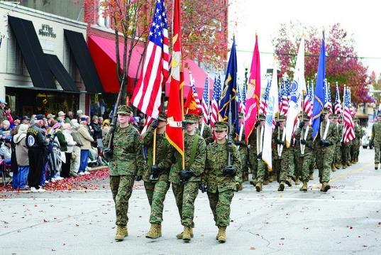 the way at the Sumter Veteran s Day Parade.