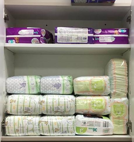 donations received through their diaper drive this year.